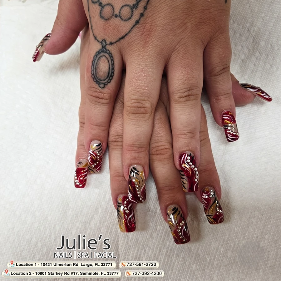 Julie's Nails & Spa II in Bardmoor, Seminole, FL 33777